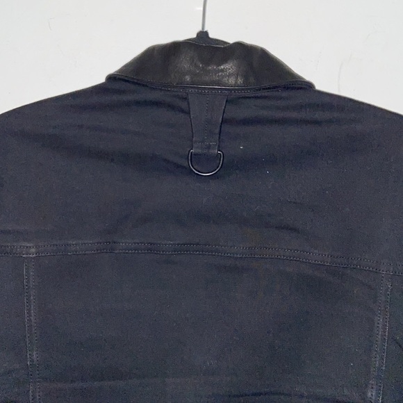 Alexandre Plokhov Trucker Denim/Leather Jacket Men’s Size 50IT Pristine Vtg​​​​​ - Picture 5 of 11